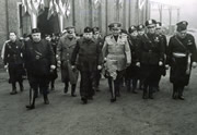 Visita di gerarchi fascisti alla Franco Tosi