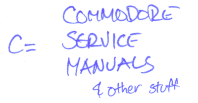 Commodore Service Manuals