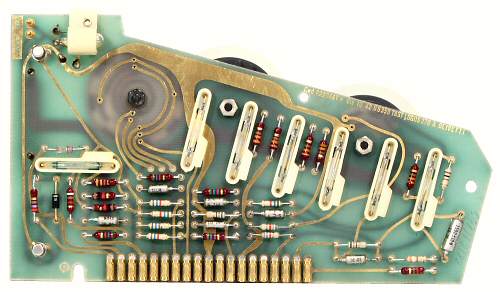 Keyboard reed switches.
