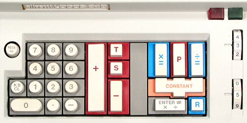 Operator keyboard.