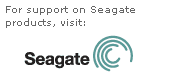 For support on Seagate products, click here.